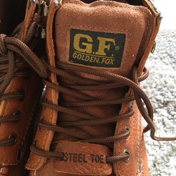 Golden Fox Steel Toe Work Boots Men's, Size 12 - Picture 4 of 9